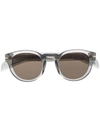 Eyewear By David Beckham Round Frame Sunglasses In Grau
