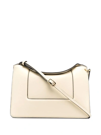 Wandler Penelope Calfskin Leather Shoulder Bag In Ivory