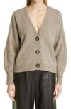 LOULOU STUDIO NEW TIBERINE WOOL & CASHMERE CARDIGAN