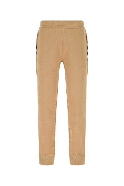 Burberry Beige Cotton Blend Joggers  Nd  Uomo Xl In Brown