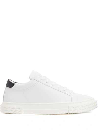 Giuseppe Zanotti Eco Blabber Low-top Trainers In Weiss