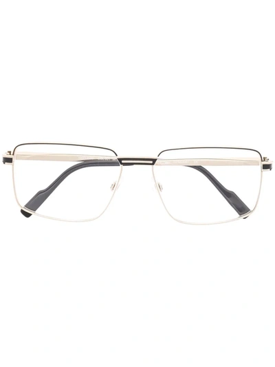 Cazal Rectangle Frame Titanium Glasses