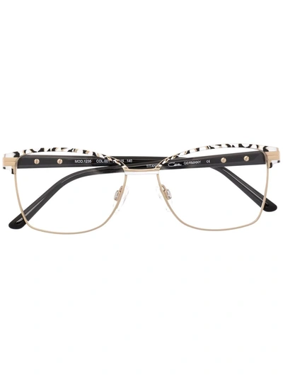 Cazal Square-frame Glasses