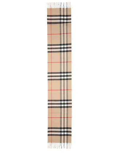 Burberry Classic Scarf With Tartan Motif In Multicolor