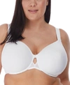Elomi Women's Full Figure Charley Molded Spacer T-shirt Bra El4383 In White