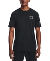 Under Armour Mens  Heatgear Armour Compression Short Sleeve Football T-shirt In Med Gray