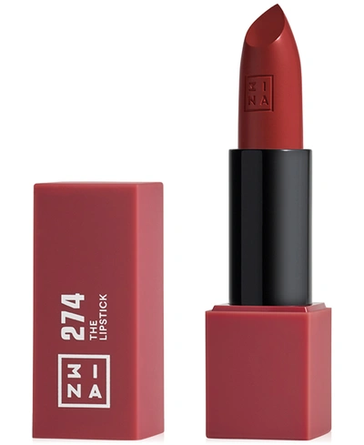 3ina The Lipstick - Matte In Burgundy