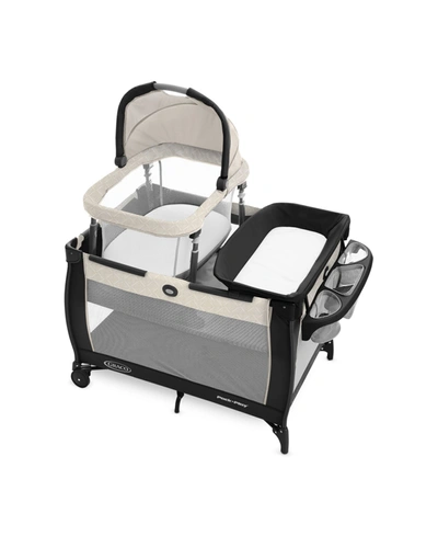 Graco Pack 'n Play Day2dream Travel Bassinet Playard In Light Beige