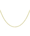 Giani Bernini Box Link 24" Chain Necklace In 18k Gold-plated Sterling Silver, Created For Macy's In Gold Over Silver