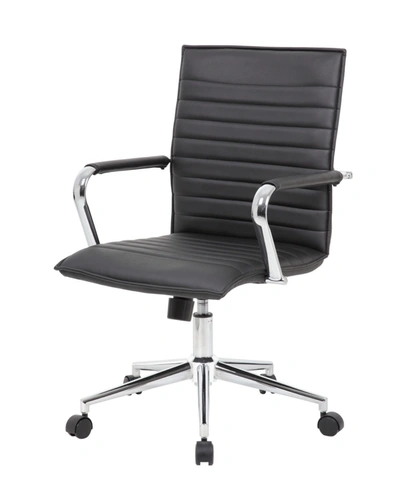 Boss Office Products Hospitality Chair In Black