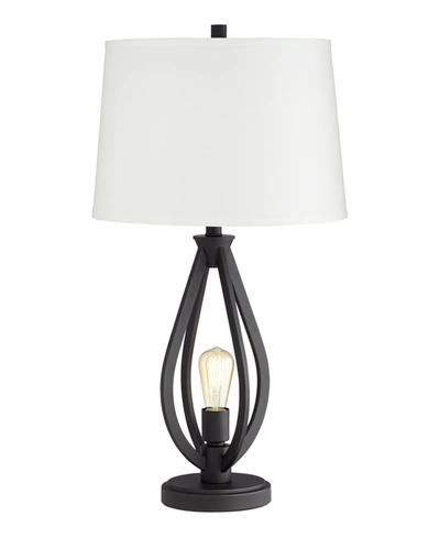 Pacific Coast Industrial Table Lamp In Black