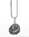 David Yurman Men's Sterling Silver & 18k Yellow Gold Zodiac Amulet Enhancer In Scorpio