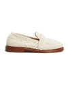 Chloé Ivory Crochet Kalya Loafers Nd Chloe Donna 40 In Eggshell