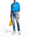 Mother Denim The Square Hoodie In Adventure Rising In Adventure Rising
