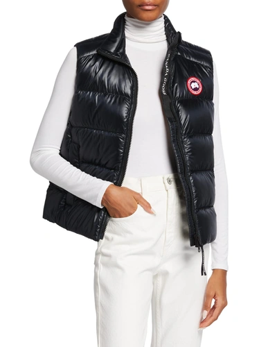 Canada Goose Cypress Puffer Waistcoat In Black