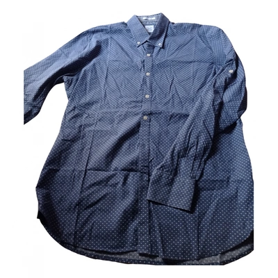 Pre-owned Oscar De La Renta Shirt In Blue