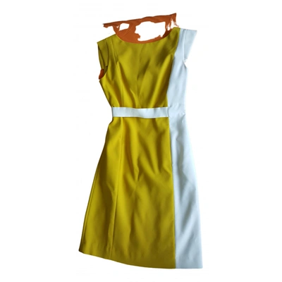 Pre-owned Max & Co Dress In Yellow
