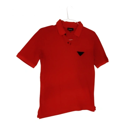 Pre-owned Giuliano Fujiwara Polo Shirt In Red