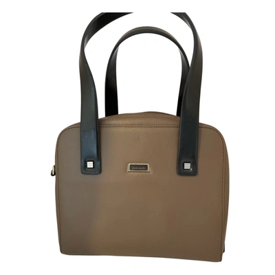 Pre-owned Pierre Cardin Leather Handbag In Multicolour