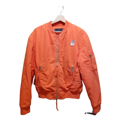 Pre-owned Dsquared2 Jacket In Orange
