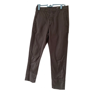 Pre-owned Hope Trousers In Brown