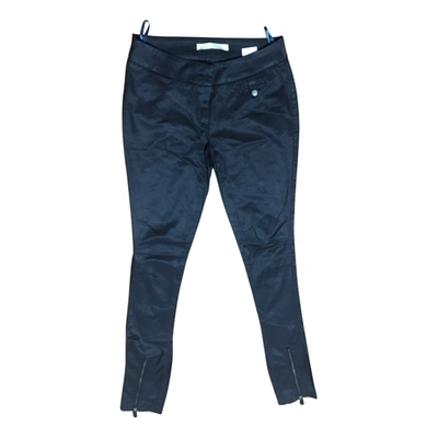 Pre-owned Ermanno Scervino Slim Pants In Anthracite
