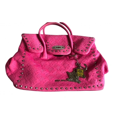 Pre-owned Mia Bag Vegan Leather Handbag In Pink