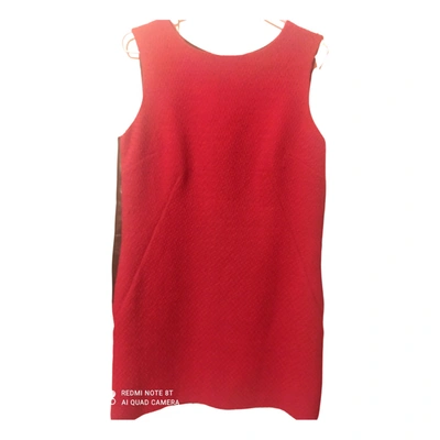 Pre-owned Dolce & Gabbana Silk Top In Red