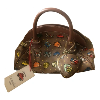 Pre-owned Braccialini Handbag In Brown