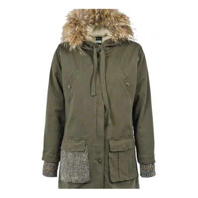 Pre-owned Ottod'ame Parka In Khaki