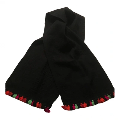 Pre-owned Paul Smith Wool Scarf In Black