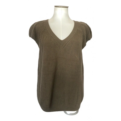 Pre-owned Marc Jacobs Jumper In Khaki