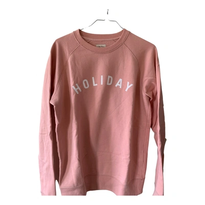 Pre-owned Holiday Boileau Sweatshirt In Pink