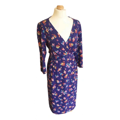 Pre-owned Clements Ribeiro Mid-length Dress In Purple