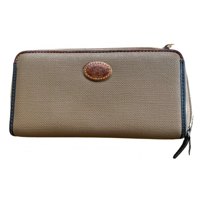 Pre-owned La Martina Leather Wallet In Beige