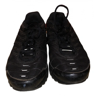 Pre-owned Nike Patent Leather Trainers In Black