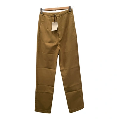 Pre-owned Totãªme Carot Pants In Yellow