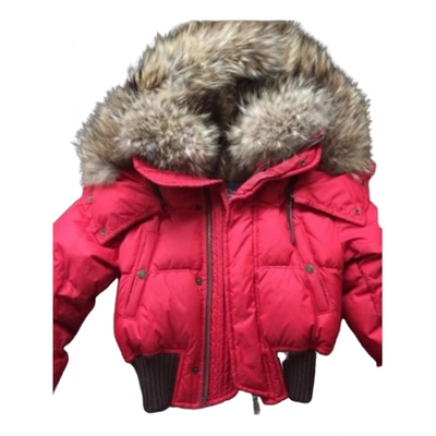 Pre-owned Dsquared2 Jacket In Red