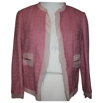 Pre-owned Clements Ribeiro Silk Jacket In Pink