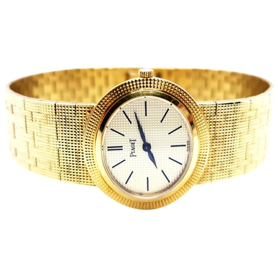 Pre-owned Piaget Yellow Gold Watch