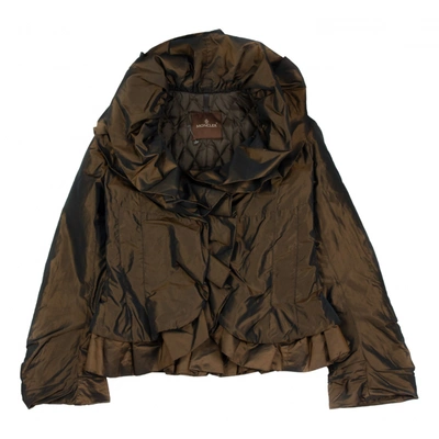 Pre-owned Moncler Classic Jacket In Brown