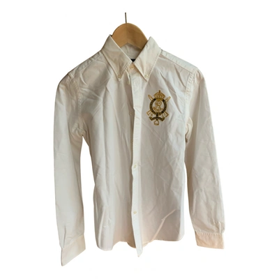 Pre-owned Ralph Lauren Blouse In White