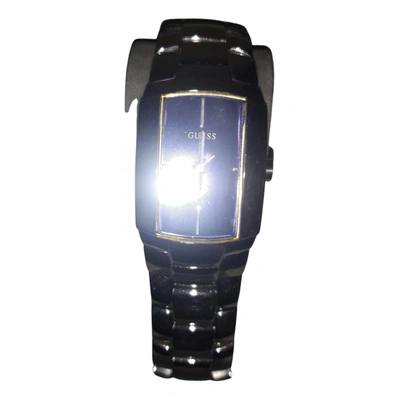 Pre-owned Guess Watch In Metallic