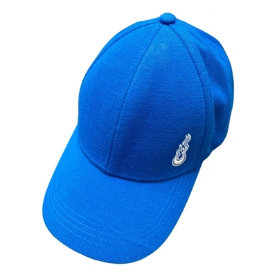 Pre-owned Tommy Hilfiger Hat In Blue