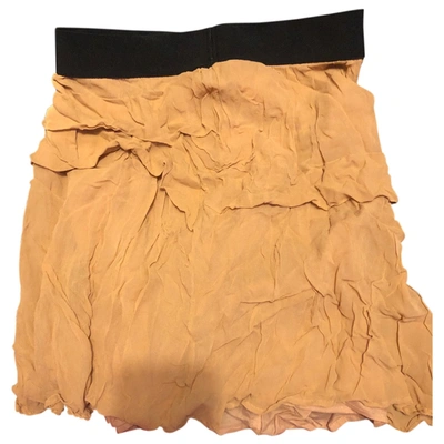 Pre-owned See By Chloé Mini Skirt In Brown