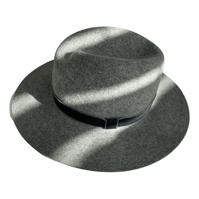 Pre-owned Rag & Bone Wool Hat In Grey