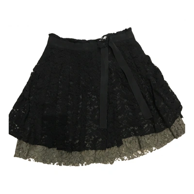 Pre-owned Jucca Skirt In Black