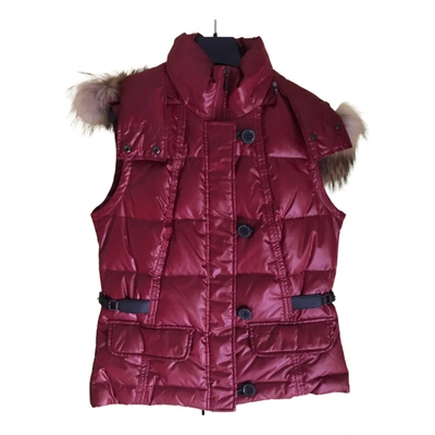 Pre-owned Geox Coat In Red