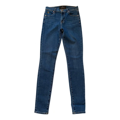 Pre-owned Soulland Slim Jeans In Blue