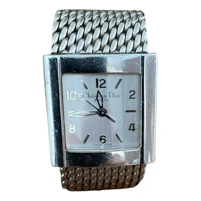 Pre-owned Dior Silver Watch
